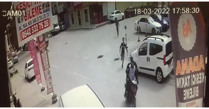 Kapkaç zanlılarını böyle kovaladı