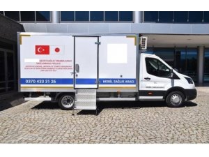 Japonya’dan Tarsus’a hibe sağlık tarama aracı