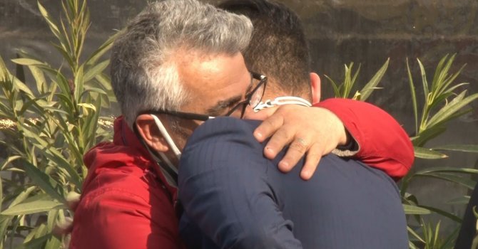 Mahra’nın ölüm haberini alan babayı yakınları teselli etti