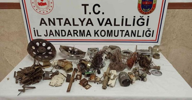 Manavgat’ta inşaattan hırsızlık olaylarının şüphelileri yakalandı