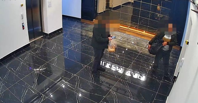 Hırsızlık şüphelileri önce kameralara sonra polise yakalandı