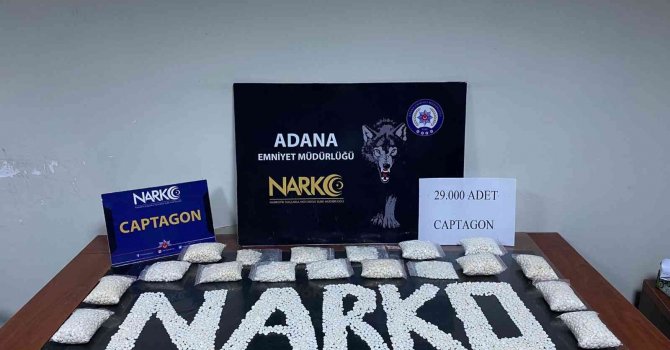 29 bin uyuşturucu hap ele geçirildi