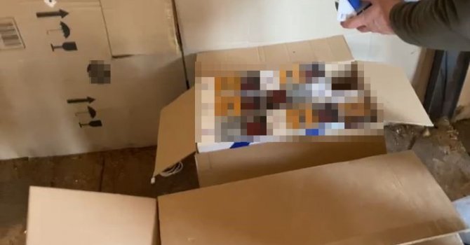 Antalya’da kaçak makaron operasyonu