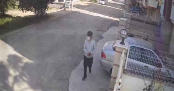 Garajdaki otomobil yangınının faili 13 yaşında 16 suç kaydı bulunan çocuk çıktı