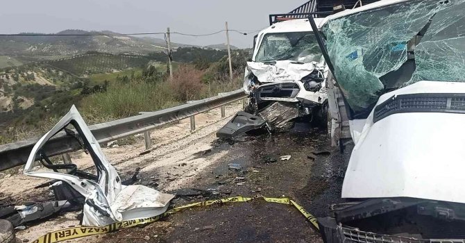 Hatay’da ticari araçlar çarpıştı: 1 ölü, 3 yaralı