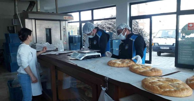 Mut’ta fırınlar denetlendi