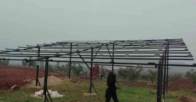 Hatay’da çiftçinin güneş panelleri çalındı