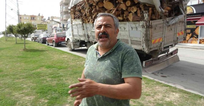 Tehlike saçan kamyon sürücüsünden gazetecilere ‘dizi mi yapacaksın’ tepkisi