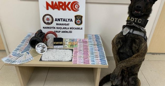 El Fenerinin içinden 112 gram metamfetamin çıktı
