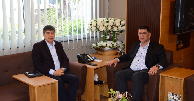 Türel'den Dere'ye taziye ziyareti