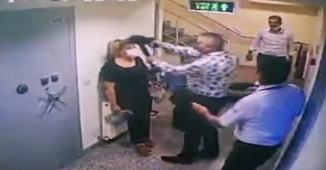 Kadın çalışanın başına silah dayayan banka müdürünün cezası belli oldu