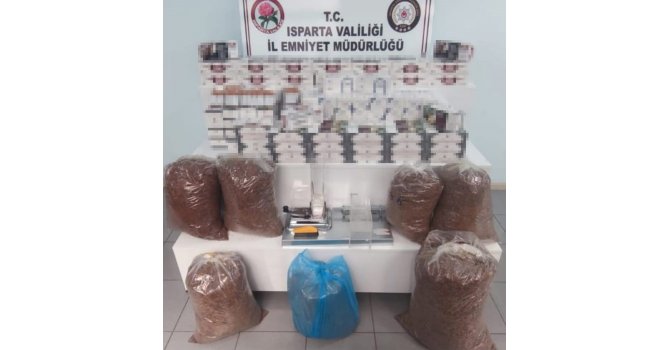Isparta’da kaçakçılık operasyonu: 1 gözaltı