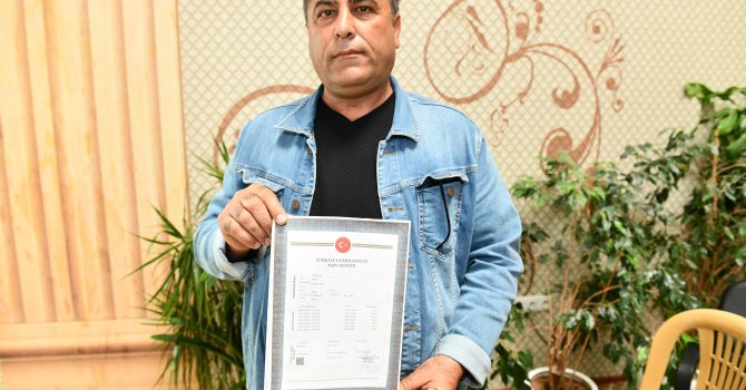 BAŞKAN ŞAHİN’E TAPU TEŞEKKÜRÜ