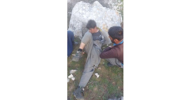 Kaybolan çoban yaralı halde bulundu