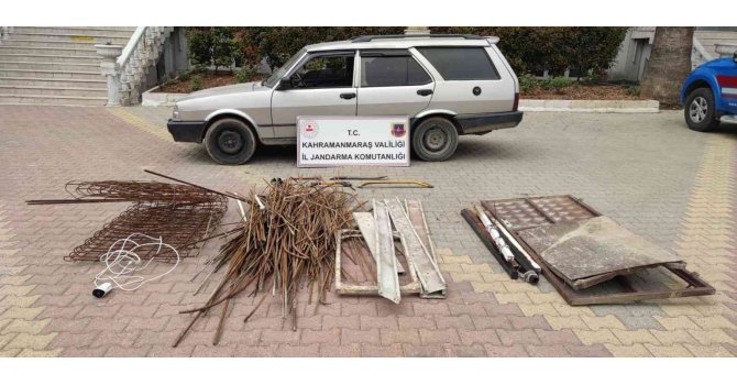 Kahramanmaraş’ta bağ evinden hırsızlığa 2 gözaltı