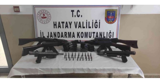 Suriye sınırında silah kaçakçılığı