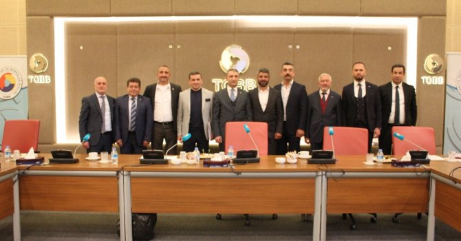 Antalya Müteahhitler Derneği  ilk ziyaretini Ankara’ya yaptı.