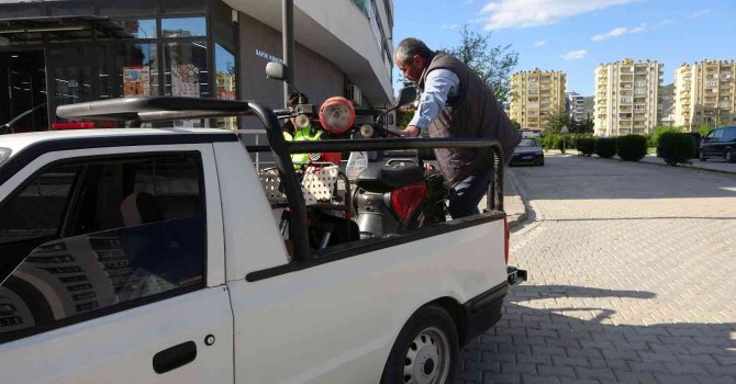 Kozan’da motosikletlere sıkı denetim