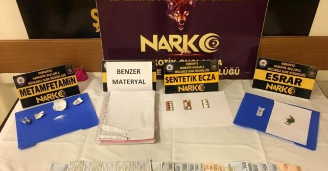 Osmaniye’de uyuşturucu operasyonlarına 4 tutuklama