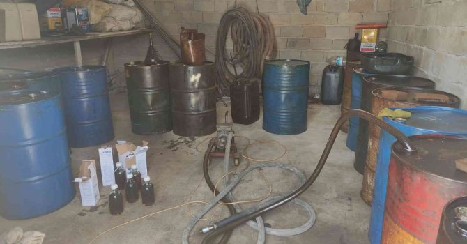 Hatay’da 2 bin 230 litre kaçak akaryakıt ele geçirildi