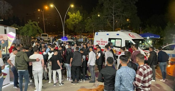 Adana’da lunaparkta bıçaklı kavga: 3 yaralı