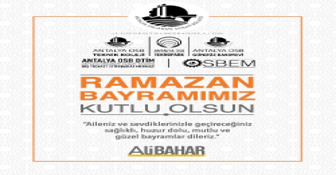 OSB BAYRAM İLANI