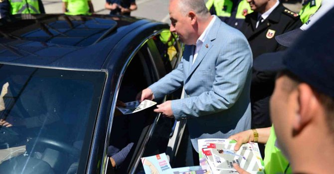 Yayalar için trafik denetimi yapıldı