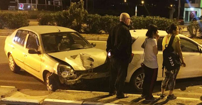 Mersin’de trafik kazası: 1 yaralı