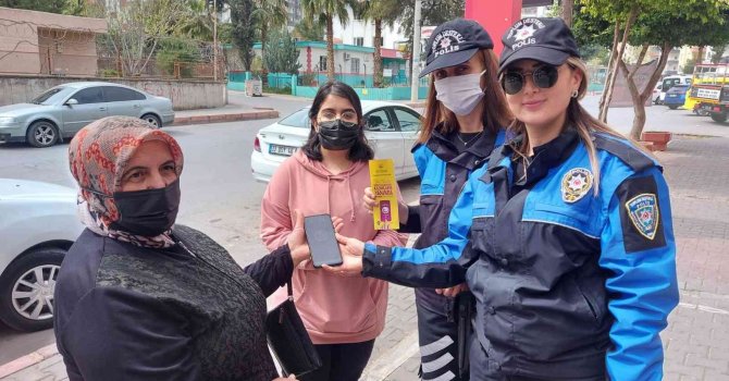 Mersin polisi, KADES konusunda vatandaşları bilgilendirdi
