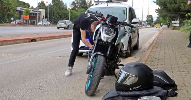 Otomobilin çarpıp kaçtığı yaralı genç, yeni aldığı motosikletini bırakmamak için hastaneye gitmedi