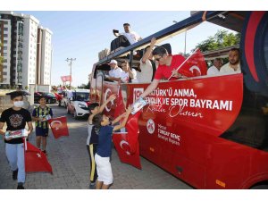 Döşemealtı’nda 19 Mayıs heyecanı başladı