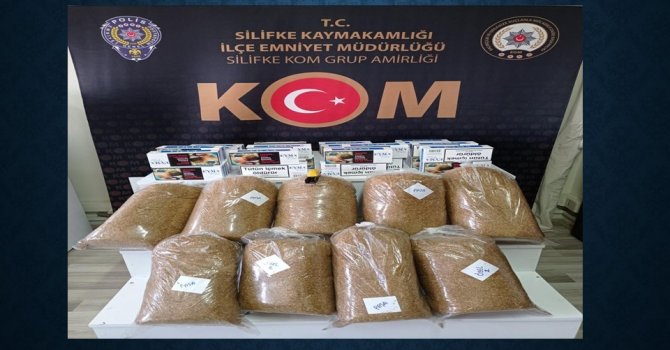 Mersin’de gümrük kaçağı sigara operasyonu