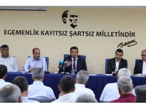 Başkan Ulutaş:" 54 mahallede hizmet için varız"