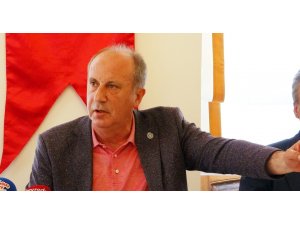 Muharrem İnce: "Ana muhalefetin kafası karışık"