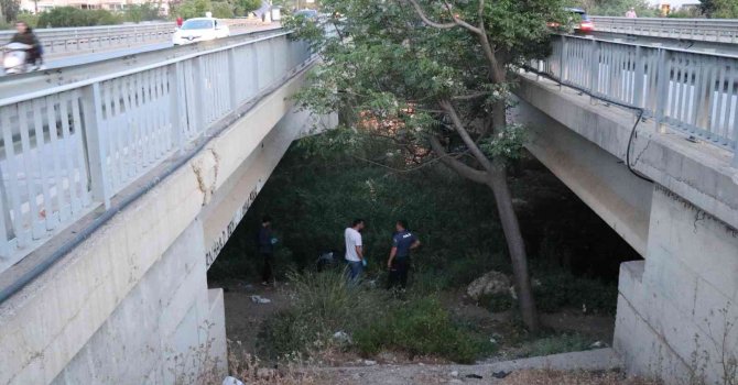 Viyadük altında erkek cesedi bulundu