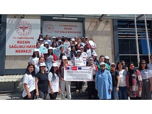 Kozan’da sağlıklı yaşam için yürüdüler