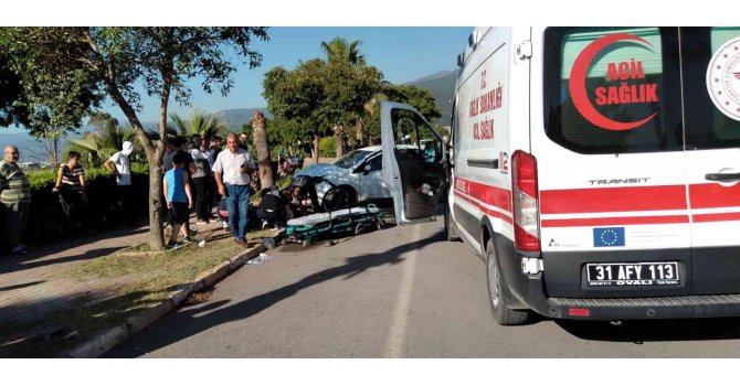 Hatay’da trafik kazası: 5 yaralı