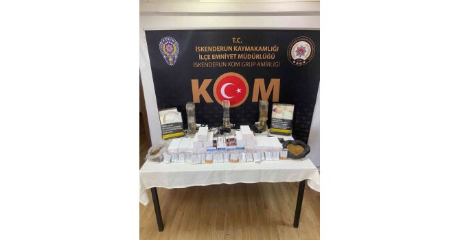 Hatay’da sigara kaçaklığı operasyonu