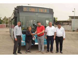 Belediye otobüsü şoförlerinden örnek davranış