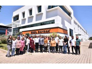 Başkan Tütüncü, sanayide döküm yaptı