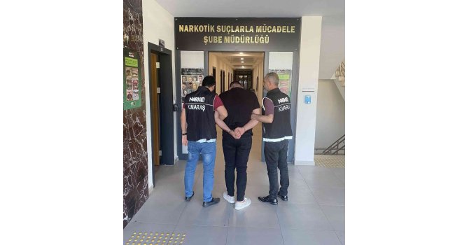 Kahramanmaraş’ta uyuşturucuya 1 tutuklama
