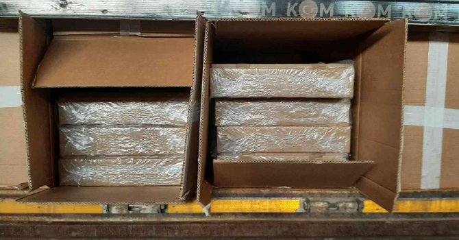 13 milyon 450 bin kaçak makaron ele geçirildi