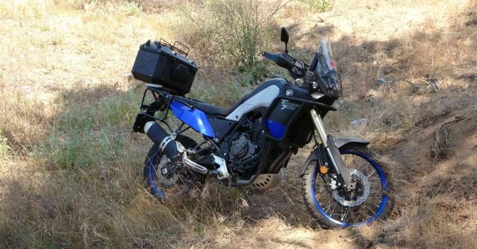 Alman turistler, kiralık motosikletle yoldan çıktı: 2 yaralı