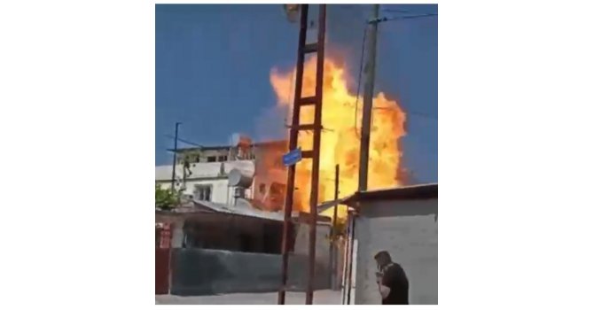 Depodaki tüpler bomba gibi patladı