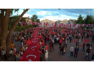 Manavgat’ta fener alaylı 19 Mayıs kutlaması