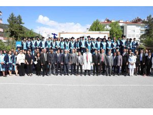 ALKÜ Akseki MYO’da mezuniyet heyecanı