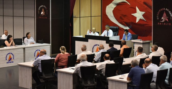 Muratpaşa Muhtar Meclisi toplandı