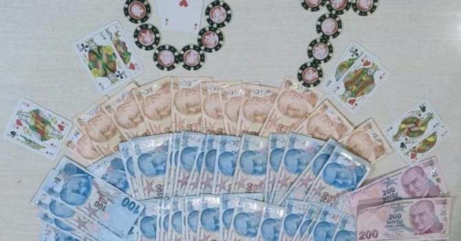 Antalya’da ruhsatsız iş yerine kumar operasyonu