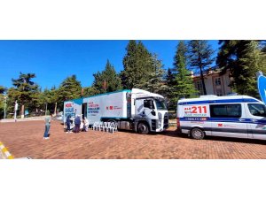 Kepez Mobil Sağlık Merkezi Akseki’de