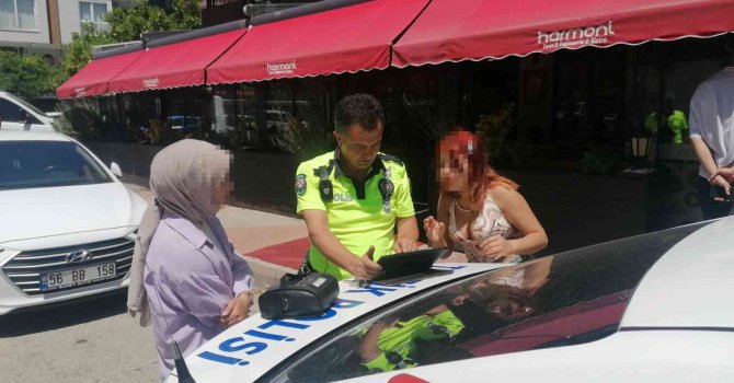 Drift atan ehliyetsiz sürücüye 16 bin 473 TL para cezası